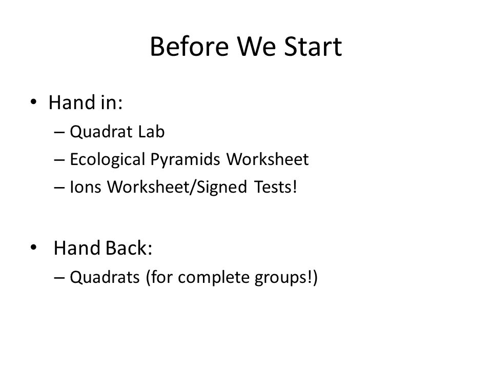 Printables Ecological Pyramids Worksheet sustainable ecosystems before we start hand in quadrat lab ecological pyramids worksheet ions worksheet