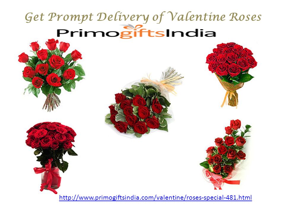 Get Prompt Delivery of Valentine Roses