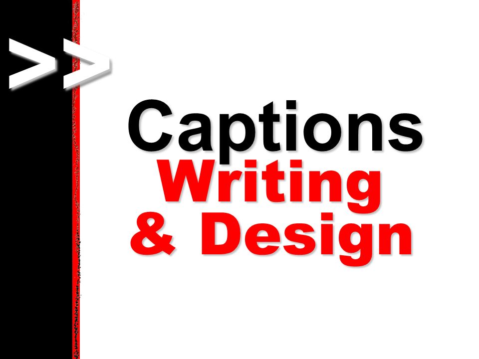 caption writing An education in caption writing can prepare you for a variety of similar occupations, including interpretation and medical transcription interpreter and translator. caption writing An education in caption writing can prepare you for a variety of similar occupations, including interpretation and medical transcription interpreter and translator.