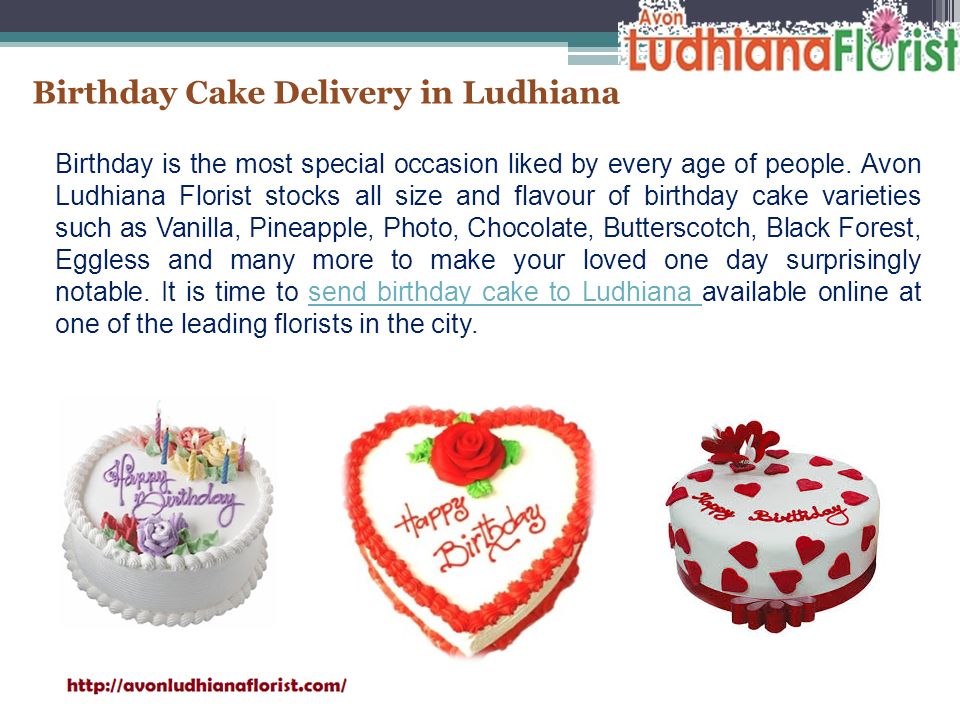 Birthday Cake Delivery in Ludhiana Birthday is the most special occasion liked by every age of people.