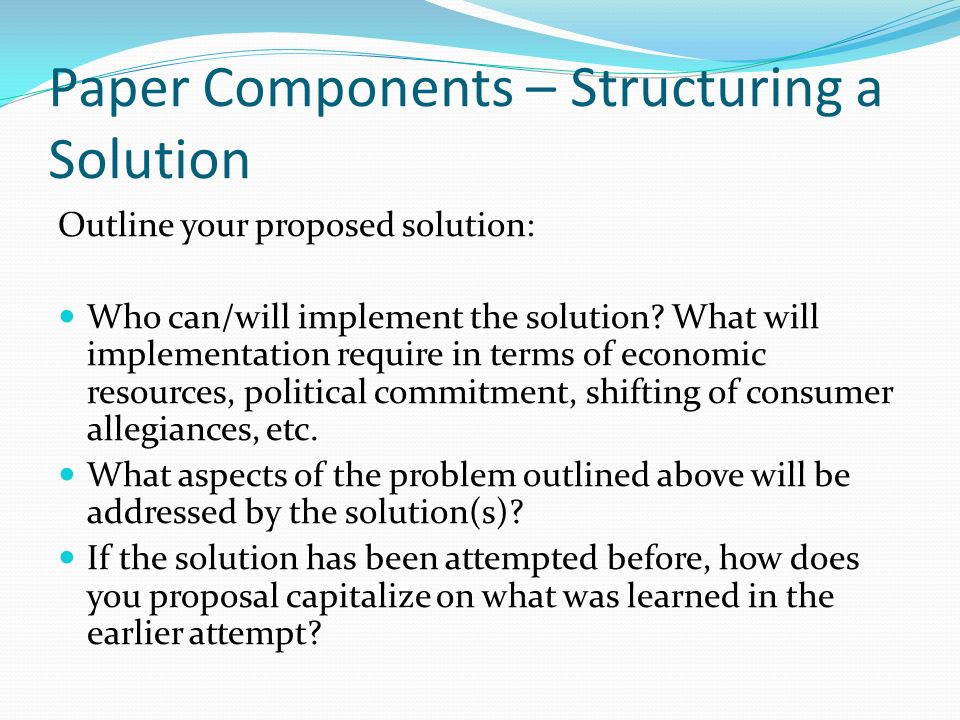 problem solution essay ideas