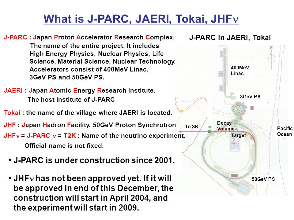 The name of the entire project. It includes JAERI : Japan Atomic Energy Research Institute.