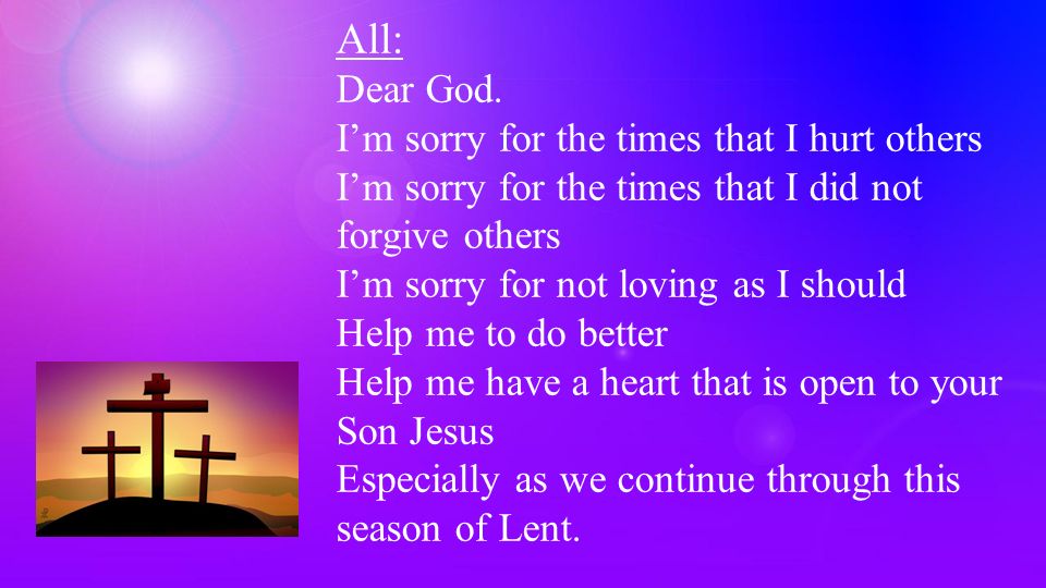 All: Dear God.