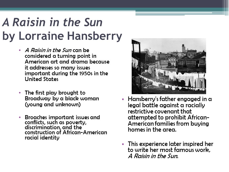 A Raisin In The Sun Character Chart Answer Key