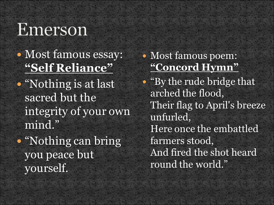 Peace Of Mind Essay