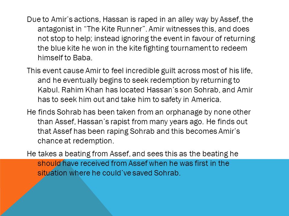 the kite runner essay when guilt the kite runner essay when guilt