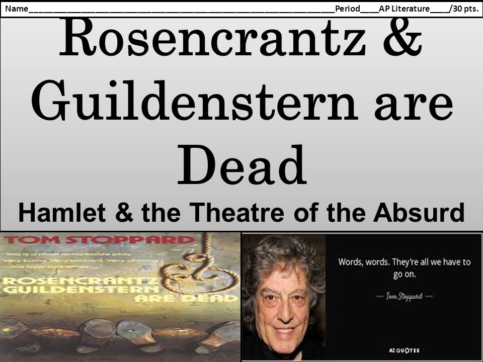rosencrantz and guildenstern the polychephaly essay Rosencrantz and guildenstern are dead essaysrosencrantz and guildenstern are elizabethan gentlemen only in appearance apart from one joke about the 'fashionable theory' of earth going round the sun no attempt at all is make to link their mental processes to the renaissance world of corru. rosencrantz and guildenstern the polychephaly essay Rosencrantz and guildenstern are dead essaysrosencrantz and guildenstern are elizabethan gentlemen only in appearance apart from one joke about the 'fashionable theory' of earth going round the sun no attempt at all is make to link their mental processes to the renaissance world of corru.