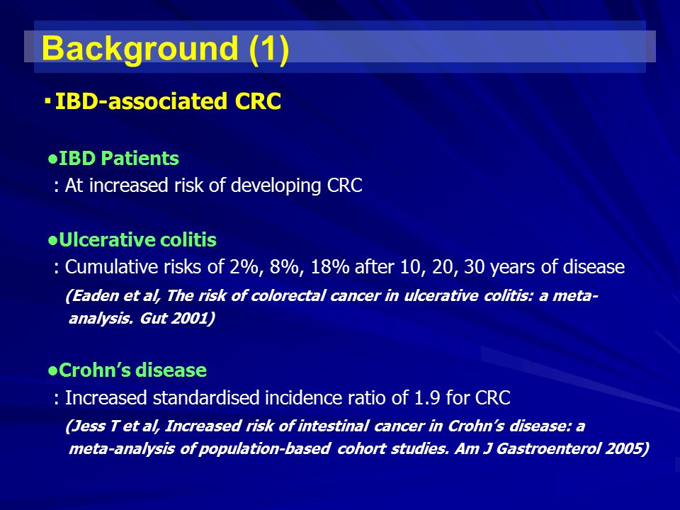 Crohn cancer