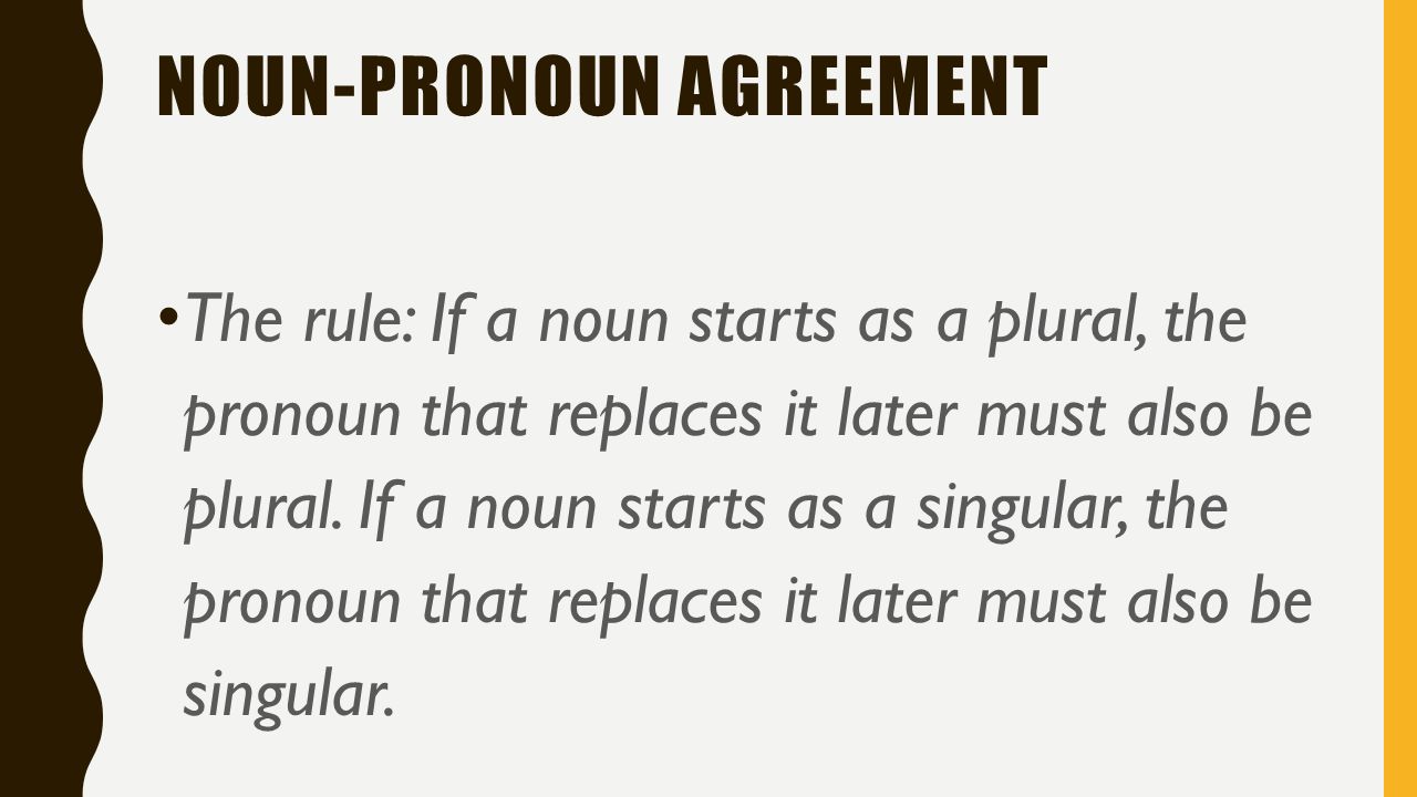 noun pronoun and verb noun pronoun and verb