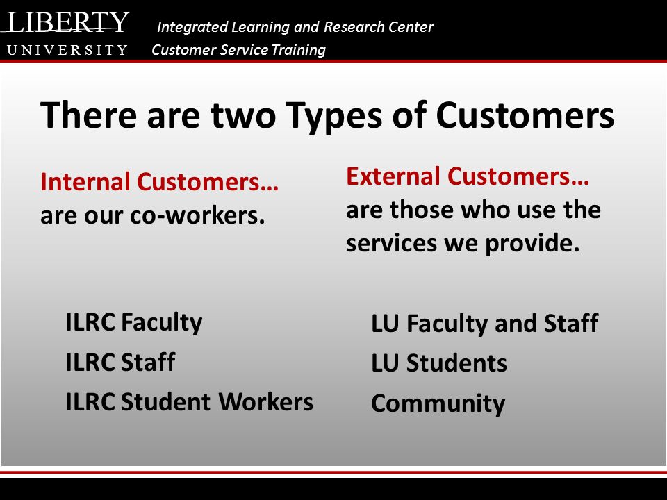 types of customer service training