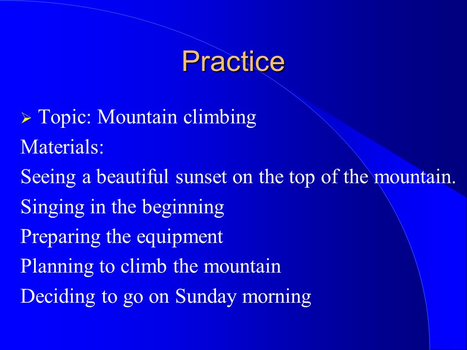 Five paragraph essay and mountain climbing