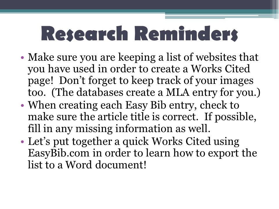 warm up reminders today you