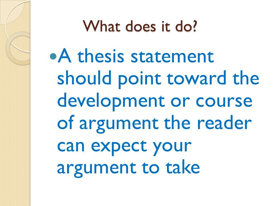 point of a thesis statement point of a thesis statement