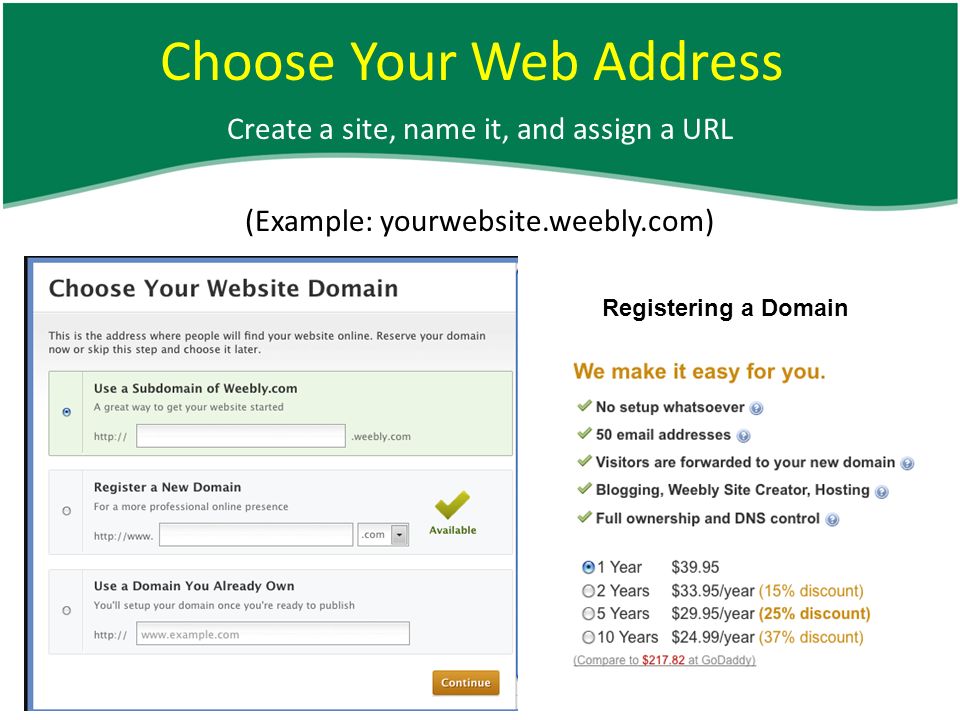 weebly example