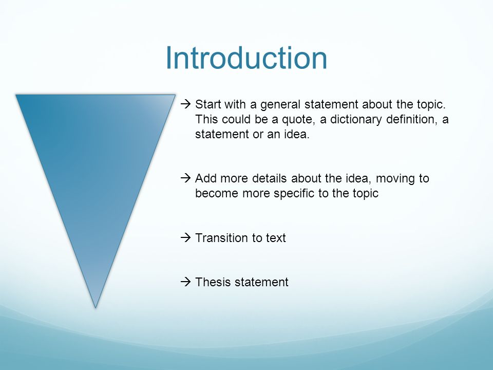Literary Thesis