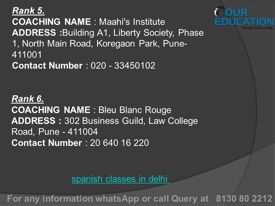 For any information whatsApp or call Query at Rank 5.