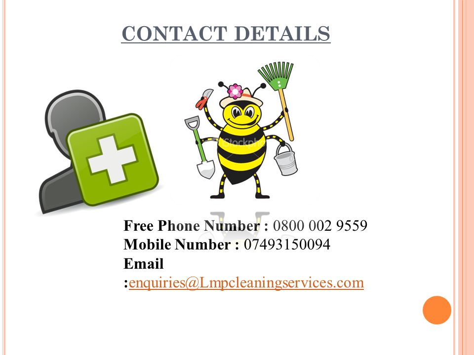 CONTACT DETAILS Free Phone Number : Mobile Number :