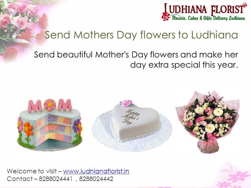 Send Mothers Day flowers to Ludhiana Send beautiful Mother s Day flowers and make her day extra special this year.