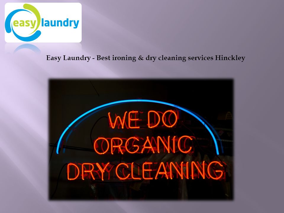 Easy Laundry - Best ironing & dry cleaning services Hinckley
