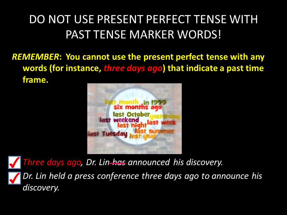 Present Perfect Tense and Present Perfect Progressive Tense VERB TENSES. -  ppt download