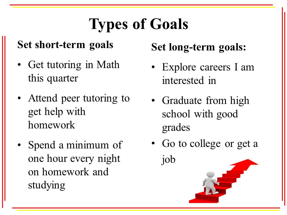 goals for high school