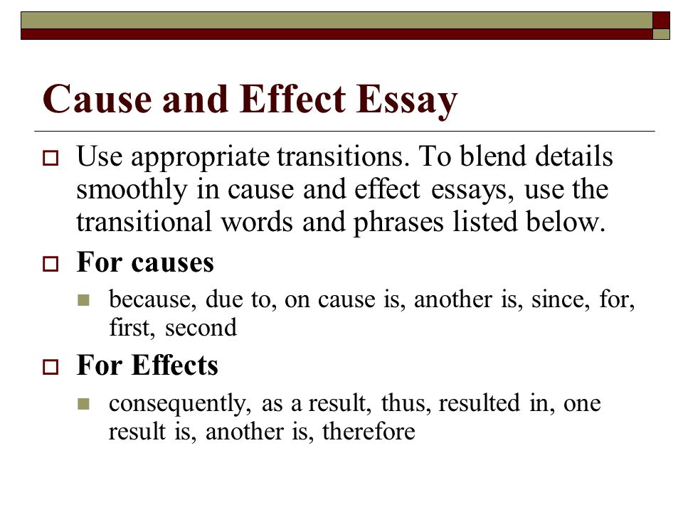 Transition words for division essay