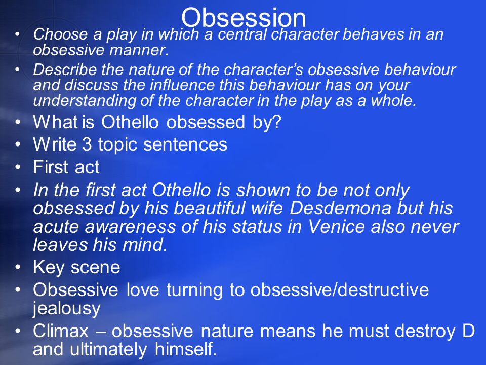 Othello Essay Topics