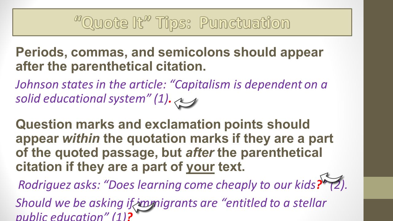 quotes within a research paper Integrating quotes and paraphrases in research papers if you lack personal experience in a subject, you will turn to sources to learn what you need to. quotes within a research paper Integrating quotes and paraphrases in research papers if you lack personal experience in a subject, you will turn to sources to learn what you need to.