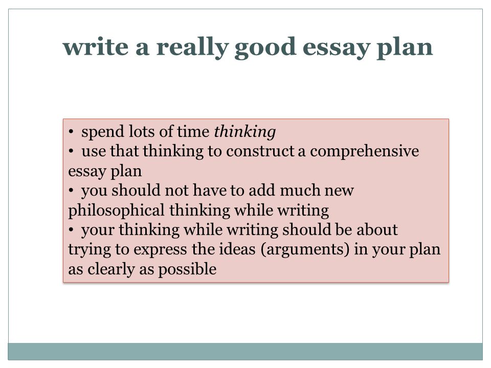 How To Write A Good Dissertation