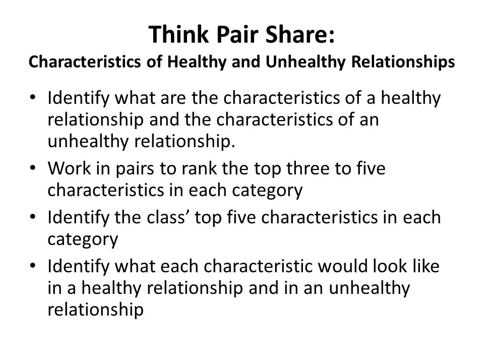 Of Healthy Unhealthy Relationships And Characteristics Of Healthy Unhealthy Relationships And Characteristics