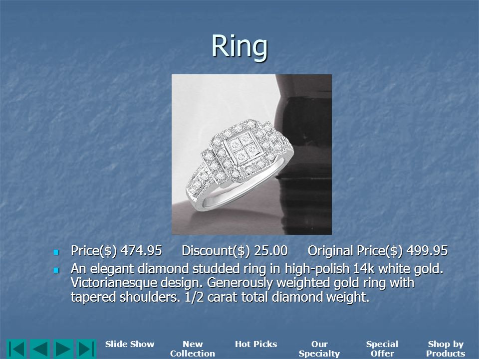 Diamond Gold Ring Price($) Discount($) Original Price($) Price($) Discount($) Original Price($) Quantity (total): 1 Piece(s) Gold Type: 14K Solid Gold Size: Ring Size 6 Number of Diamonds: 12 Piece(s) Shape: Round Brilliant Cut Color: H Clarity: VS Luster: Blinding Origin.