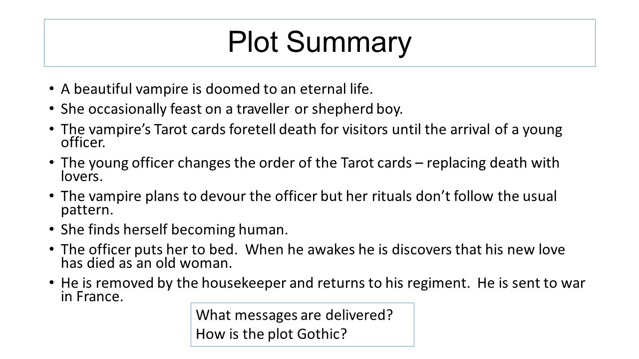 plot summary plot summary