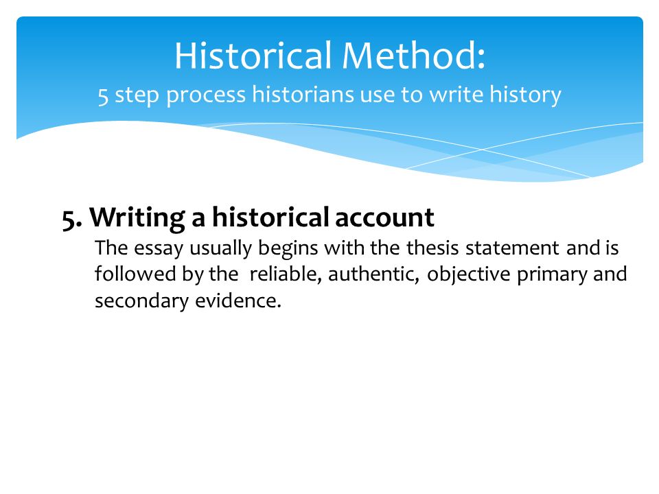 Steps To Writing A College Essay