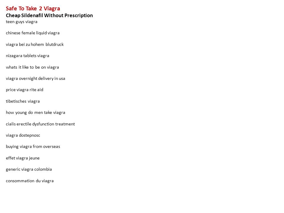 Viagra From Oversees