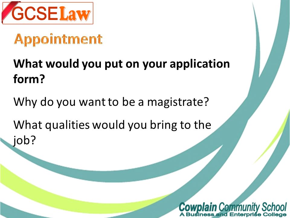 what would you bring to this job