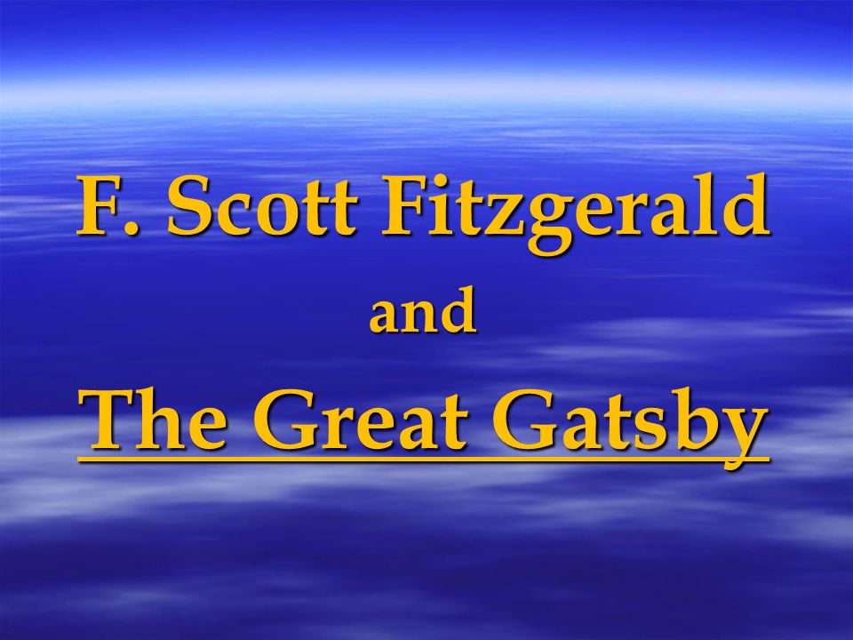 f scott fitzgerald and the great The great gatsby f scott fitzgerald the great gatsby, published in 1925, is widely considered to be f scott fitzergerald's greatest novel it is also considered a seminal work on the fallibility of the american dream. f scott fitzgerald and the great The great gatsby f scott fitzgerald the great gatsby, published in 1925, is widely considered to be f scott fitzergerald's greatest novel it is also considered a seminal work on the fallibility of the american dream.