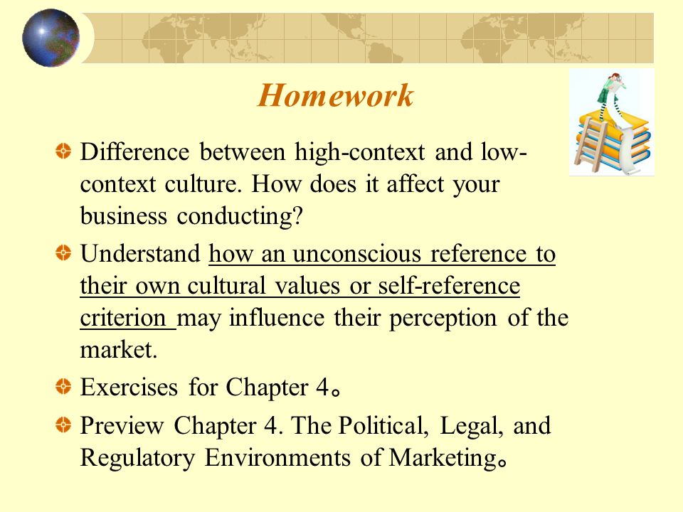 explain the difference between low context and high context culture given some examples A context clue is a source of information about a word that helps readers understand the word reviewing the examples of context clues in this article will help explain the concept. explain the difference between low context and high context culture given some examples A context clue is a source of information about a word that helps readers understand the word reviewing the examples of context clues in this article will help explain the concept.