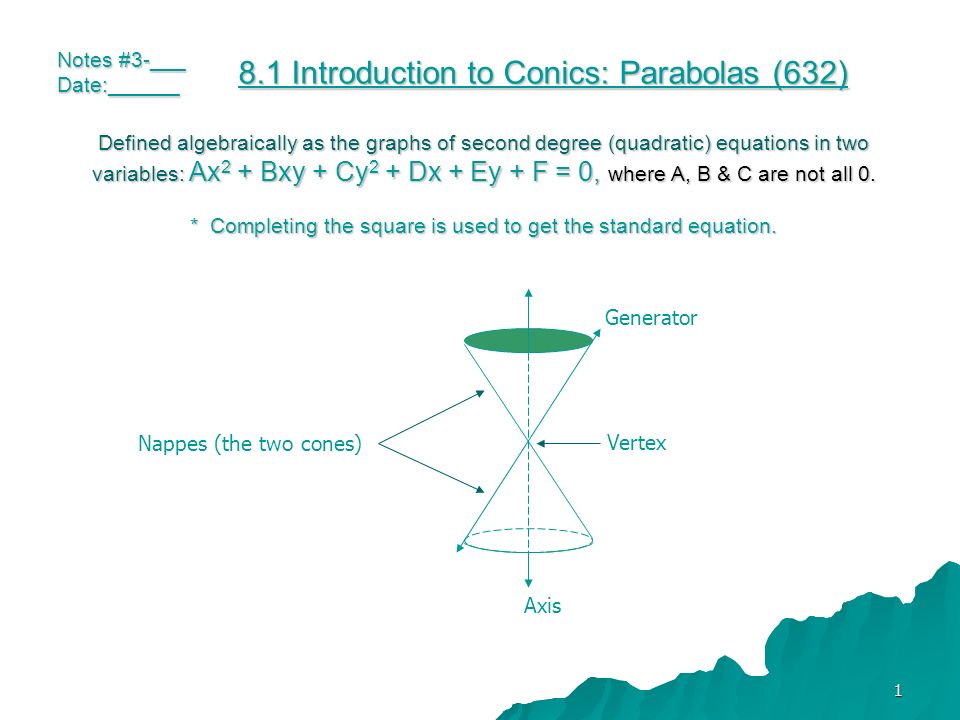 Parabola Equation Generator Talkchannels Copyright 2004 Pearson Education Inc 1 Notes 3 Date Quadratic Equation Solver Free Talkchannels
