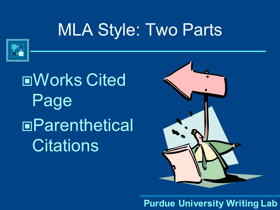 Purdue university research paper format