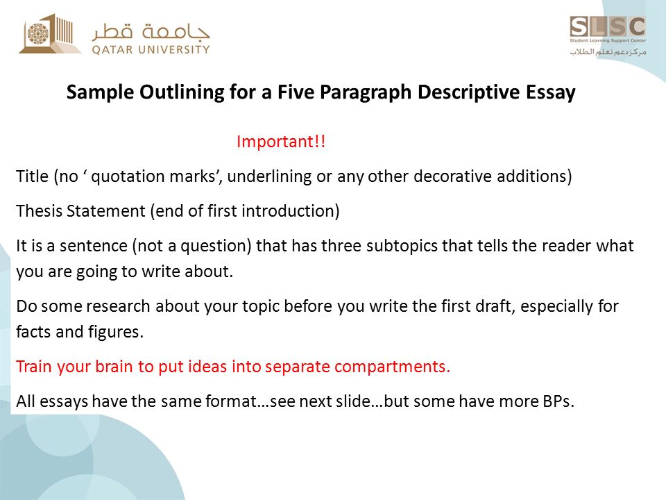 Sample Outline For A Five Paragraph Essay Sample Resume Doctor Sample Outline For A Five Paragraph Essay Compare And Contrast Essay Topics For High School Students also Essay Samples For High School Thesis Essay