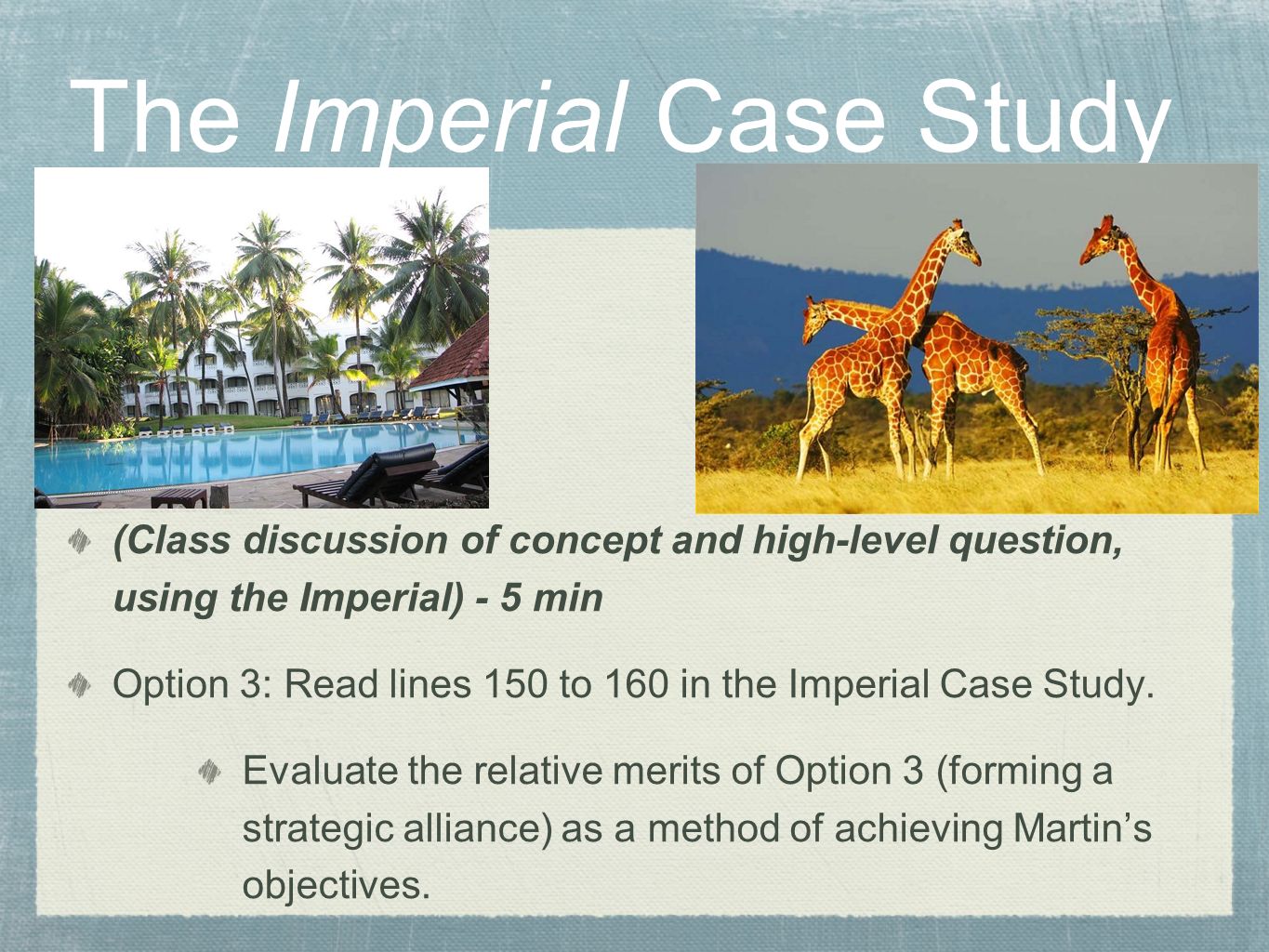 Ib business and management the imperial case study questions