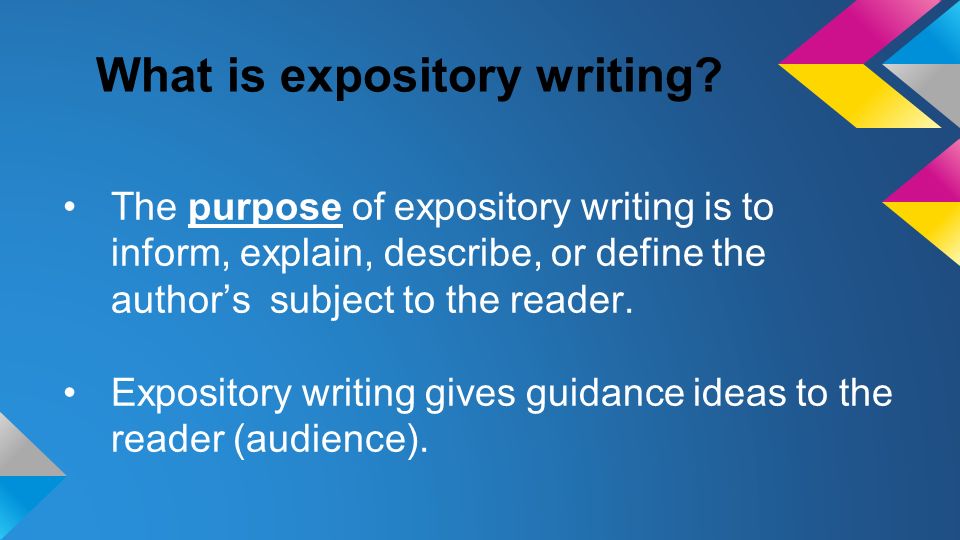 the purpose of an expository essay is to the purpose of an expository essay is to
