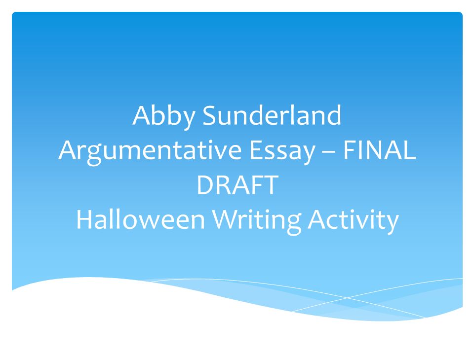 Topics To Argue About In An Essay