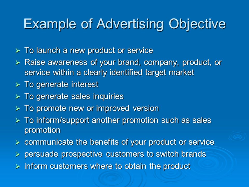service advertising examples