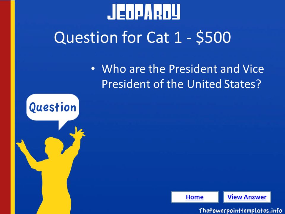 presidential powerpoint template