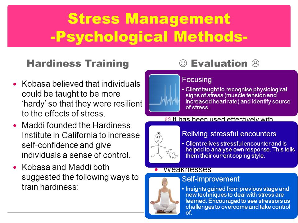 physiological psych effect of stress The process of physiological stress response starts from the moment the body realizes the presence of the stressor, followed by the sending of signals to the brain, and to the specific sympathetic and hormonal responses to. physiological psych effect of stress The process of physiological stress response starts from the moment the body realizes the presence of the stressor, followed by the sending of signals to the brain, and to the specific sympathetic and hormonal responses to.