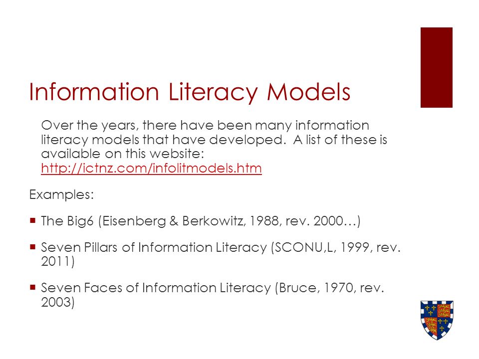 information literacy examples