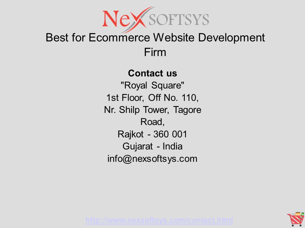 Best for Ecommerce Website Development Firm Contact us Royal Square 1st Floor, Off No.