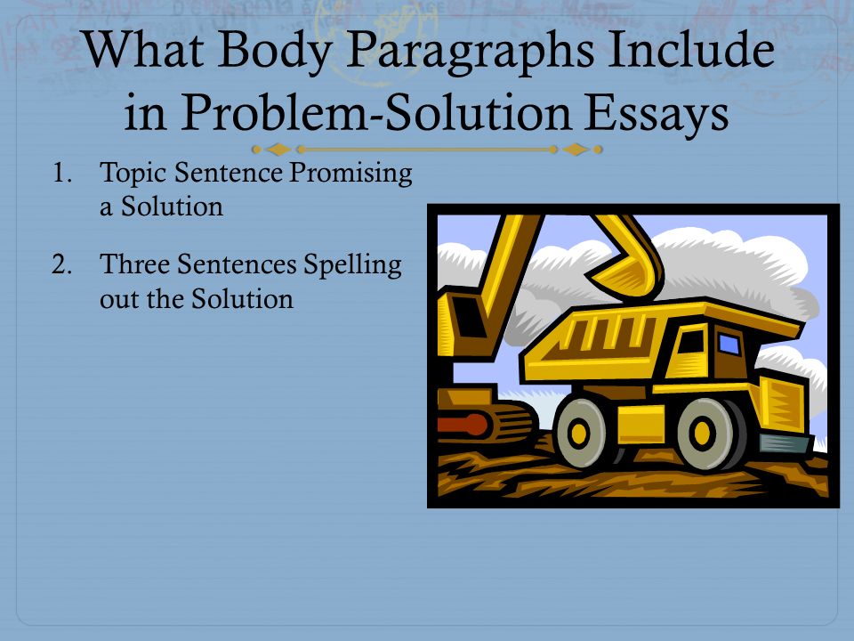 Problem Solution Essay Topic Ideas