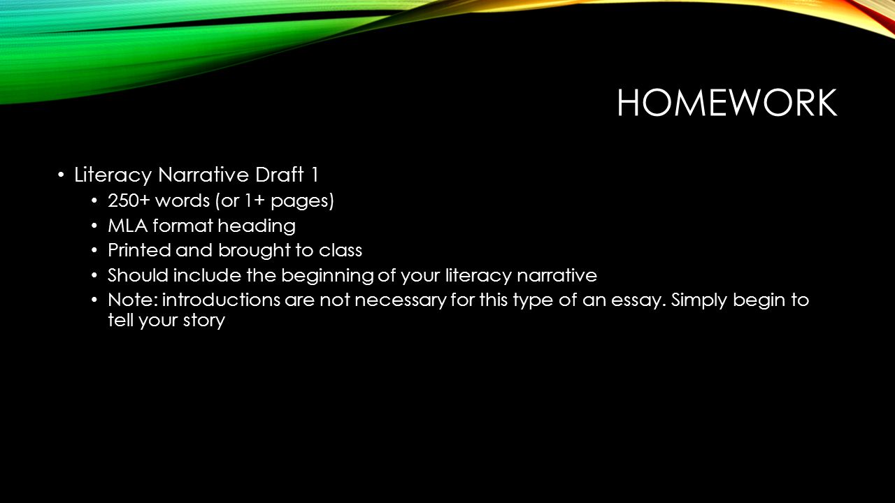 Homework Is Necessary